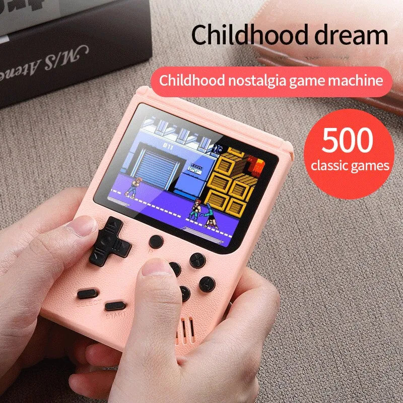 Tragbare Mini-Handheld-Spielkonsole im Retro-Stil