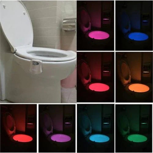 2x Toiletten-Nachtlicht