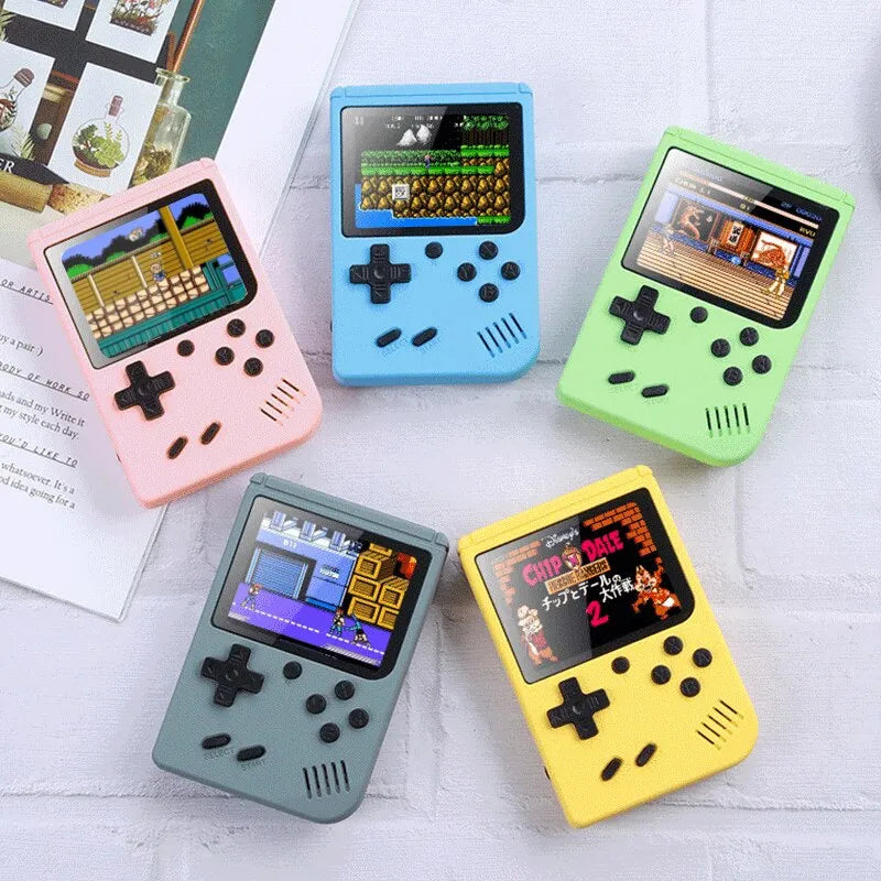 Tragbare Mini-Handheld-Spielkonsole im Retro-Stil
