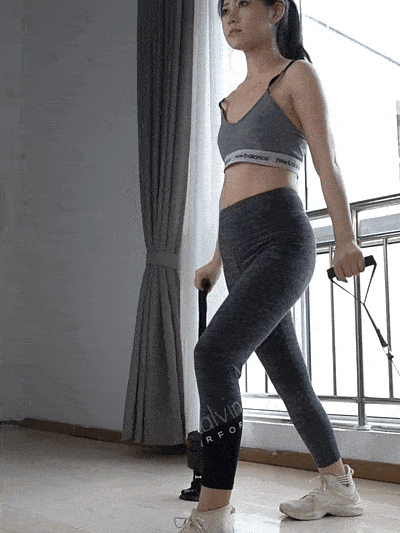 Fitness-Widerstands-Pull-Down-Seiltrainer mit Saugnapf