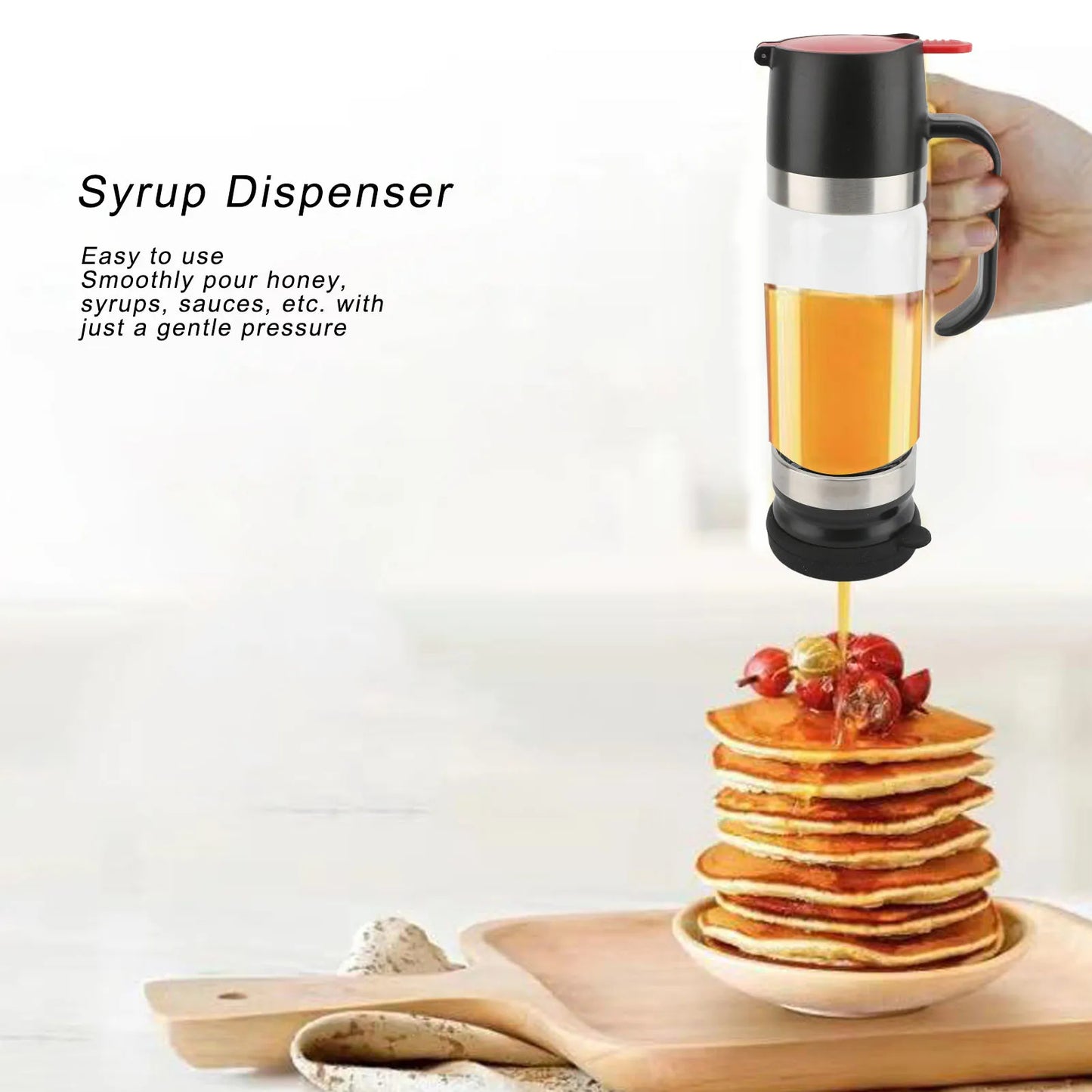 Honey Dispenser with Handle & No Drip