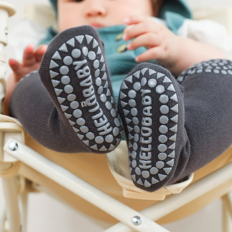 Rutschfeste Baby-Kniesocken