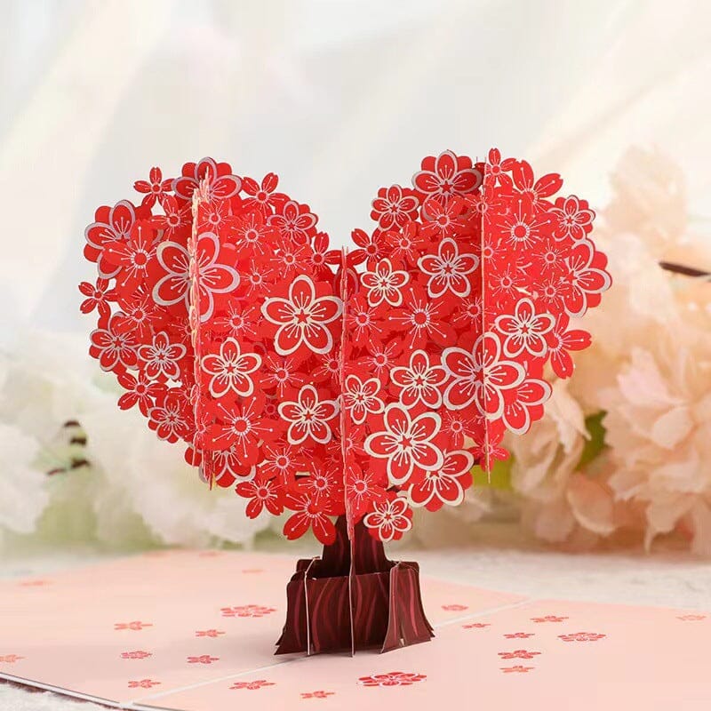 3D Blomsterkort
