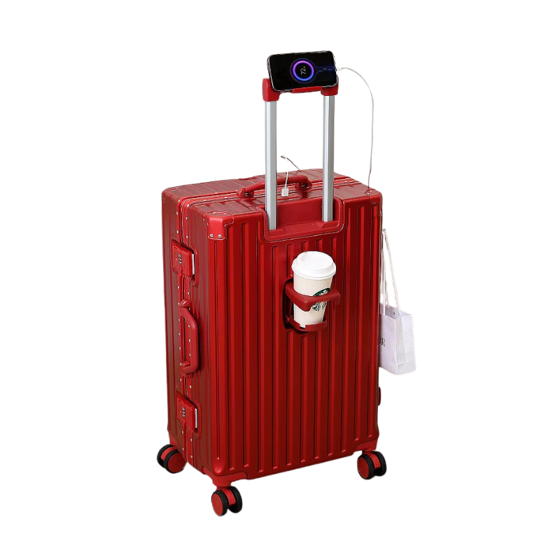 Resväska i polykarbonat, TSA-lås och 360° hjul