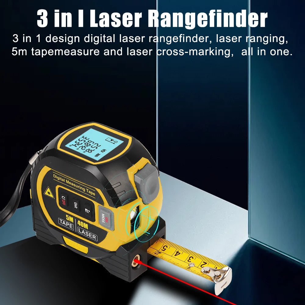 3-in-1-Laser-Maßband
