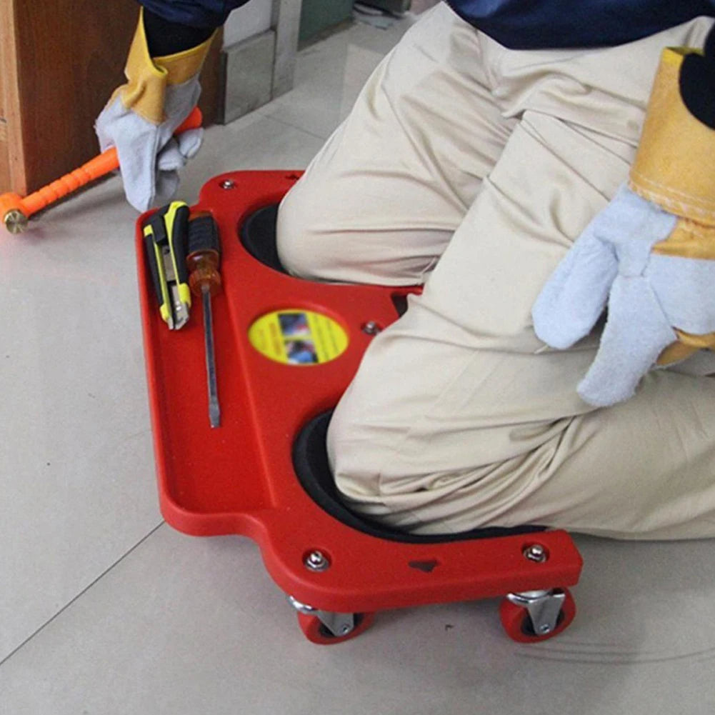 Rollbare Knieschoner mit Rädern