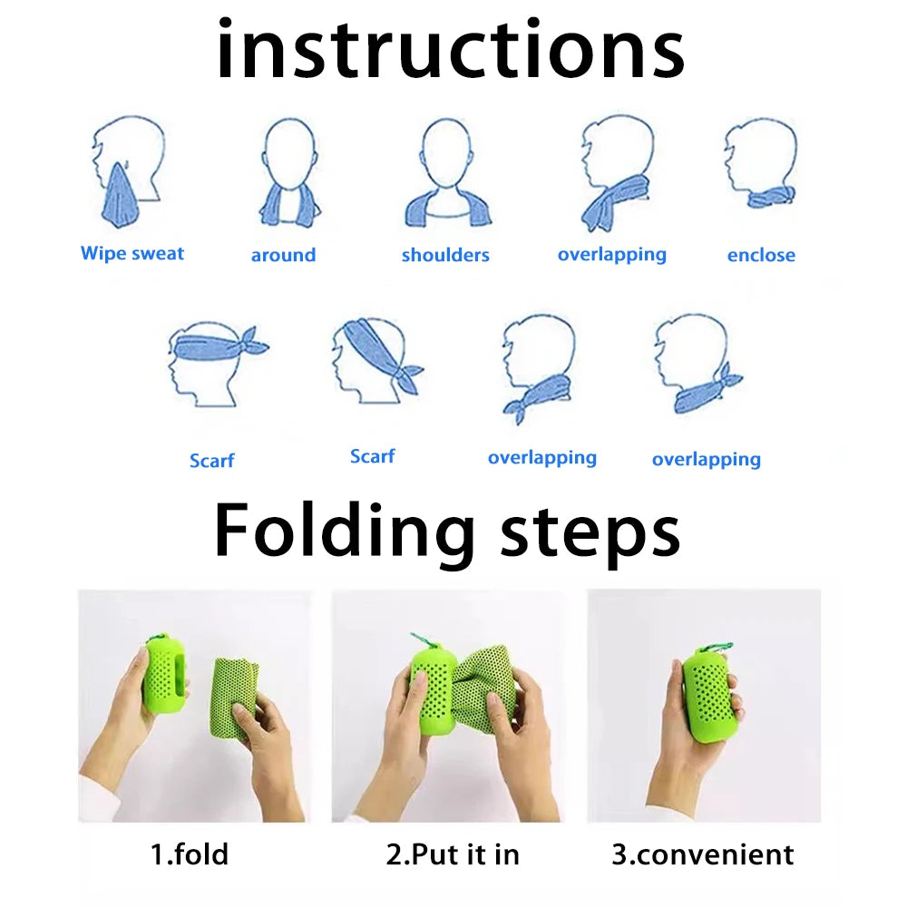 Quick-Dry Sports Cooling Towel