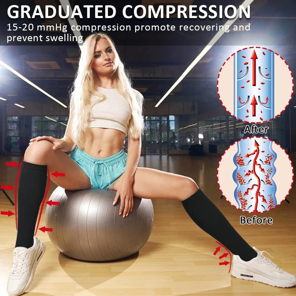 Zipper Compression Socks