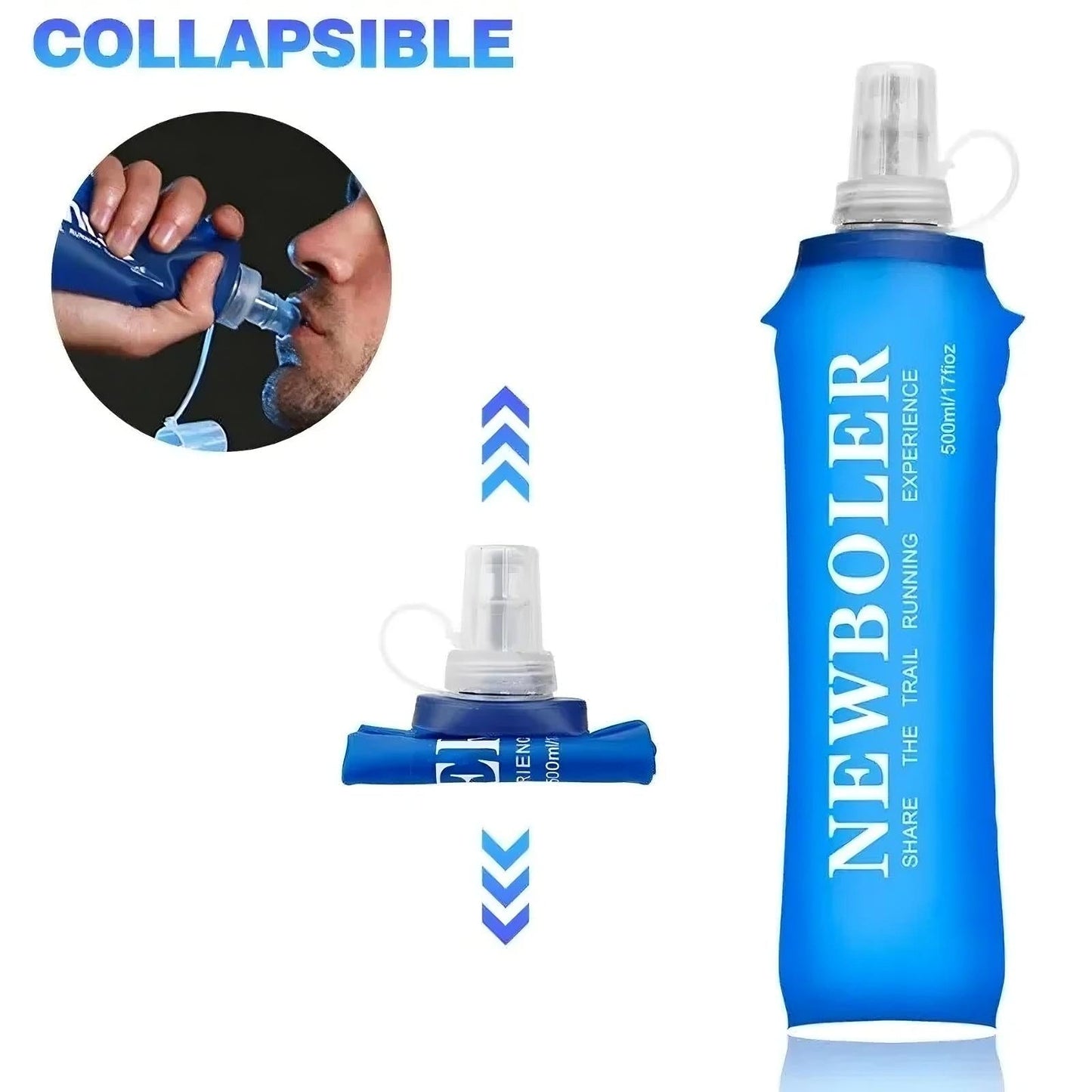 Foldable Water Bottle for Running
