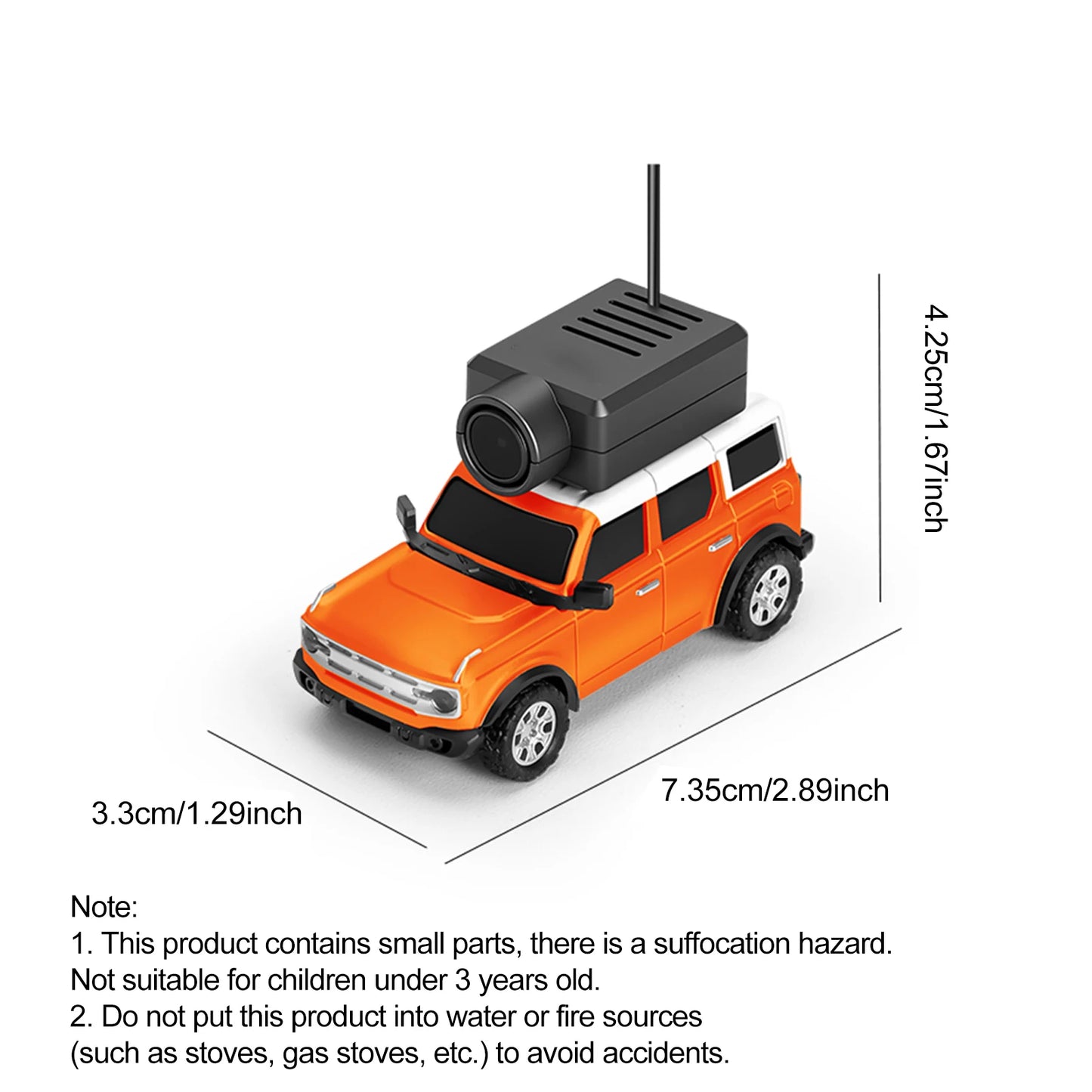 Mini RC Car with FPV Camera