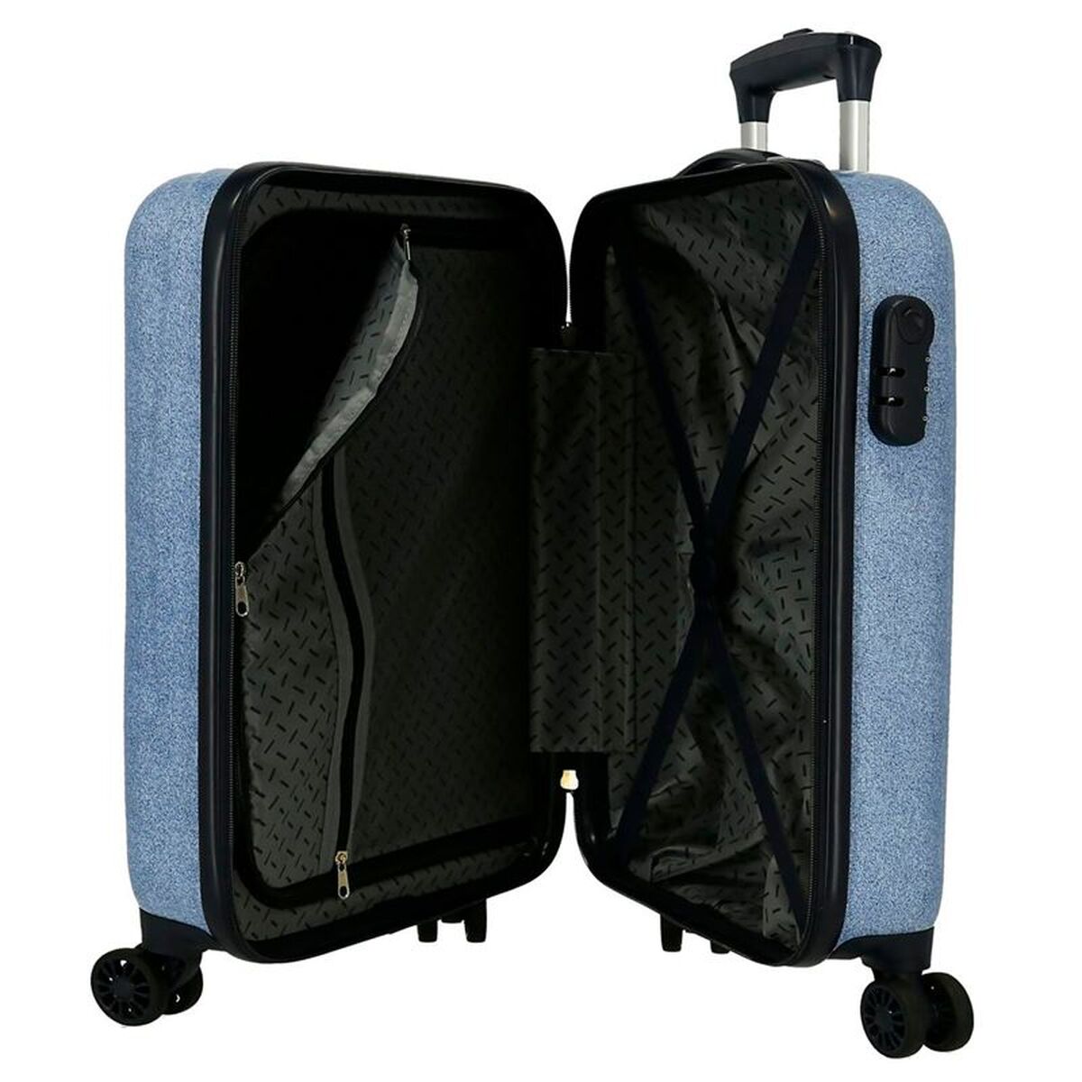 Kabinväska Spider-Man 55 cm, ABS-material, med hjul