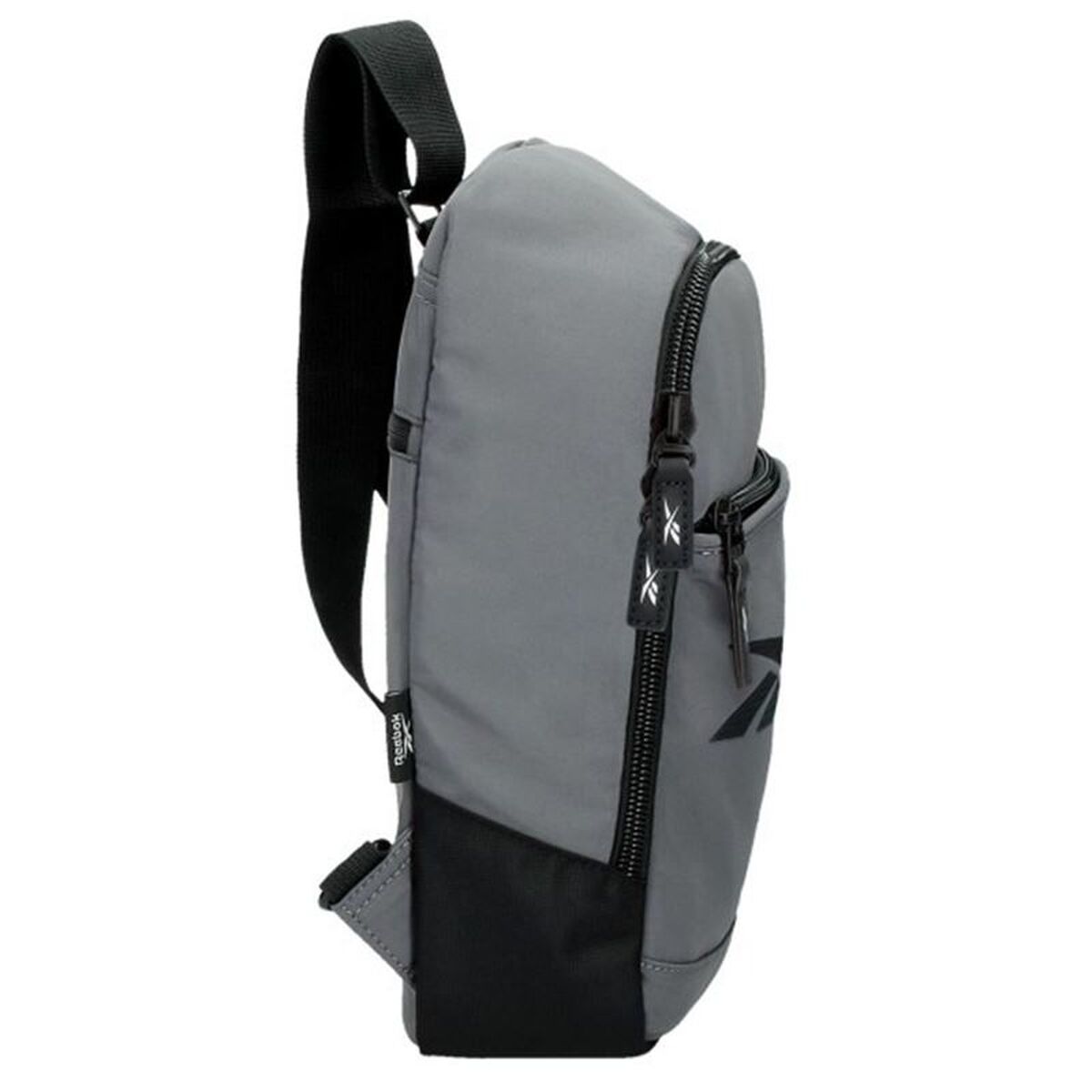 Axelväska Reebok Newport, grå, justerbar rem