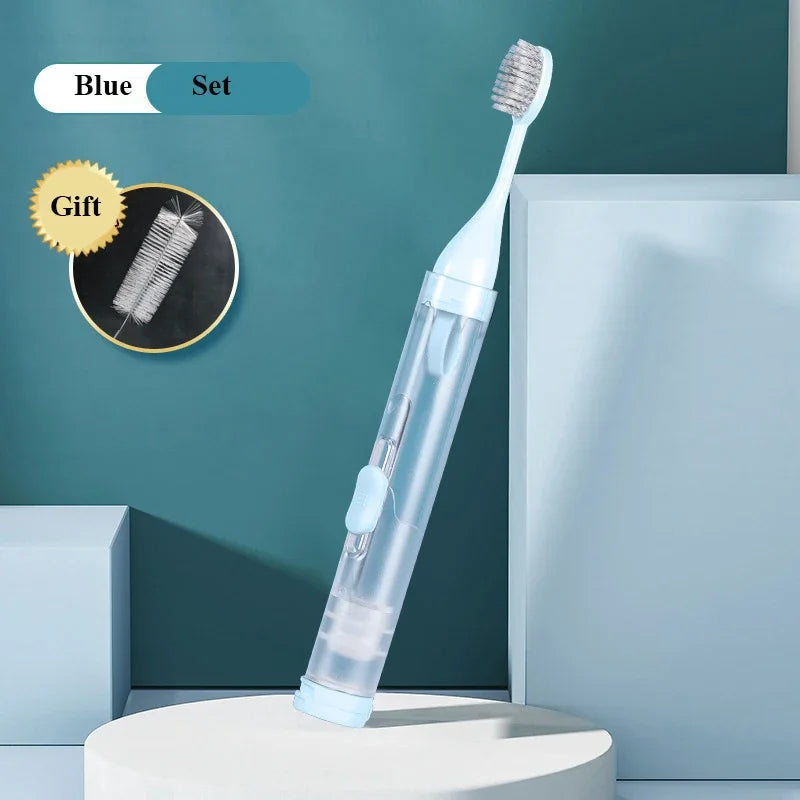 Tragbare 3-in-1-Zahnbürste