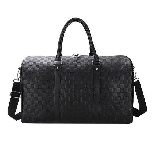 Weekendbag i PU-läder, vattenavvisande och extra rymlig