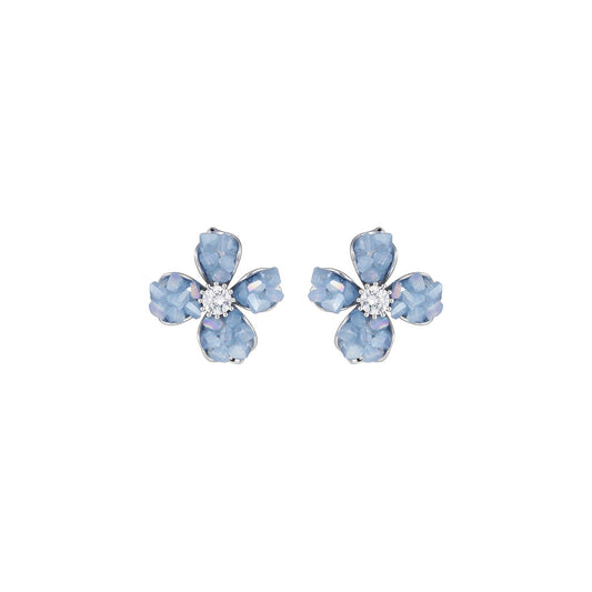 Crystal Manuka Blue Earrings-0