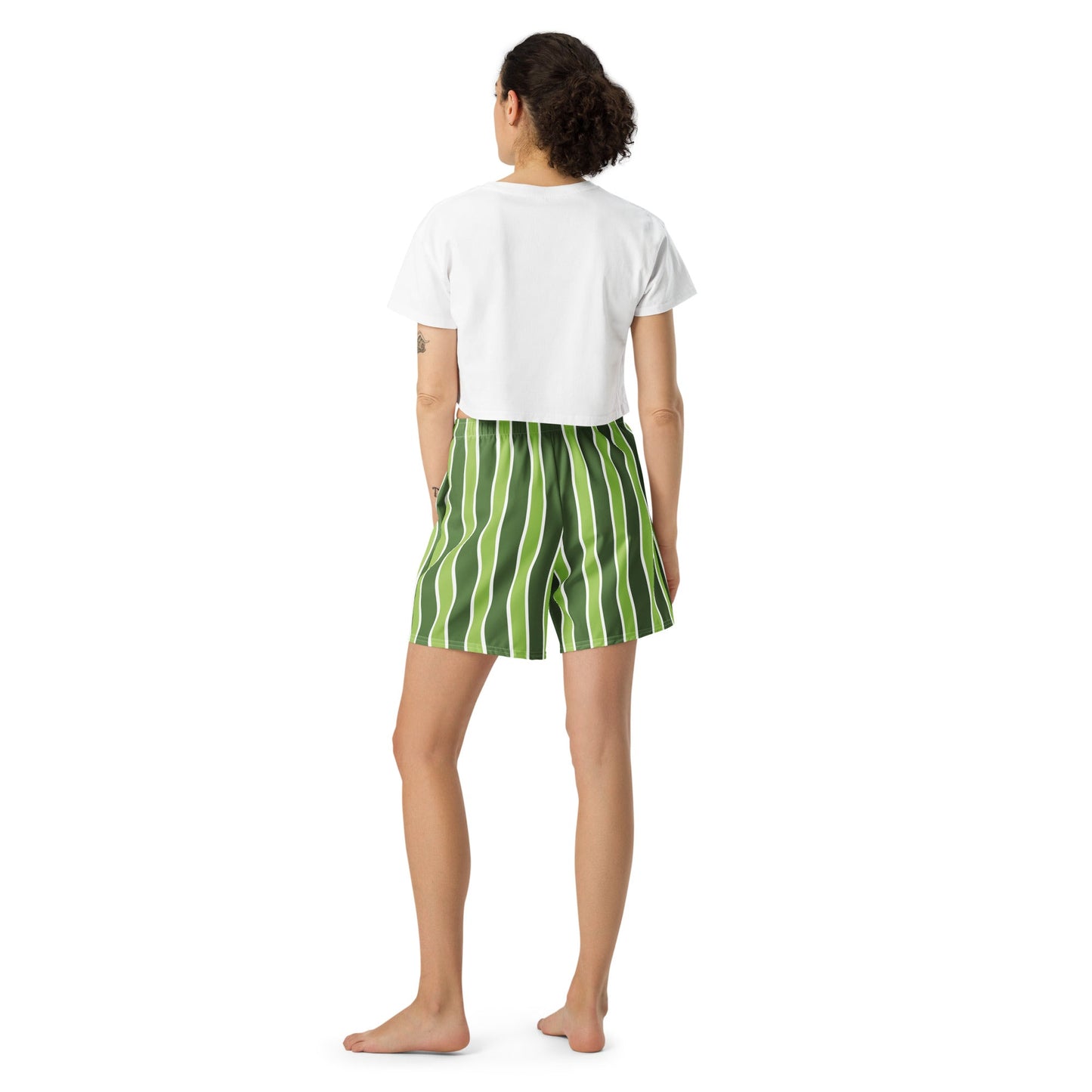 All-Over Print Unisex Athletic Long Shorts