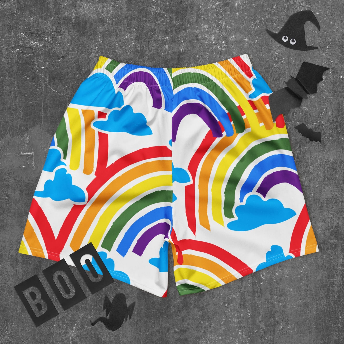 All-Over Print Unisex Athletic Long Shorts