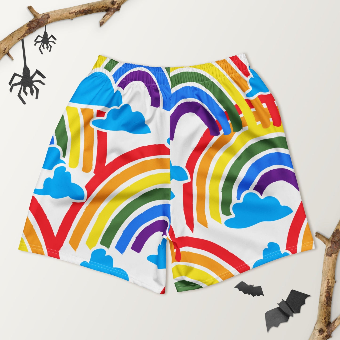 All-Over Print Unisex Athletic Long Shorts