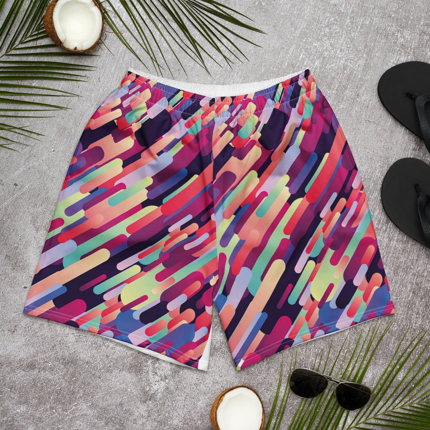 All-Over Print Unisex Athletic Long Shorts
