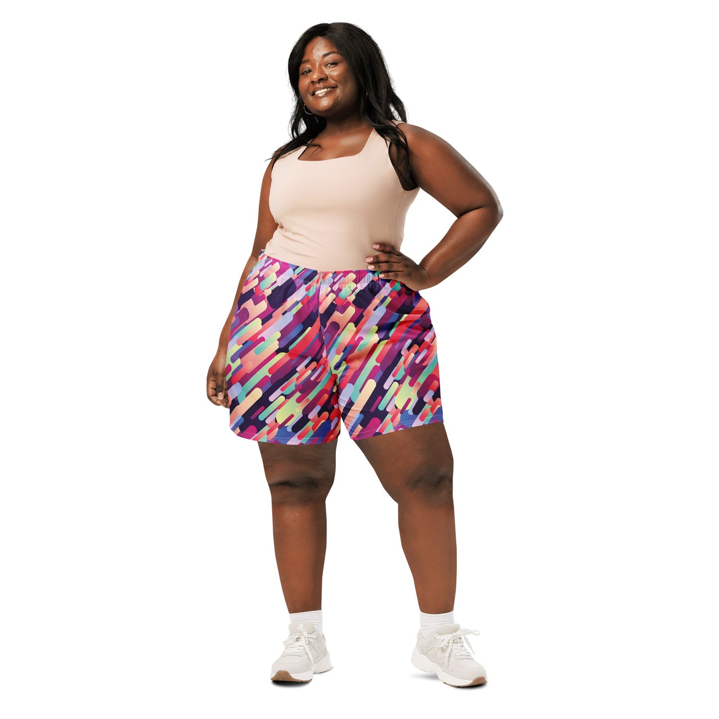 All-Over Print Unisex Athletic Long Shorts
