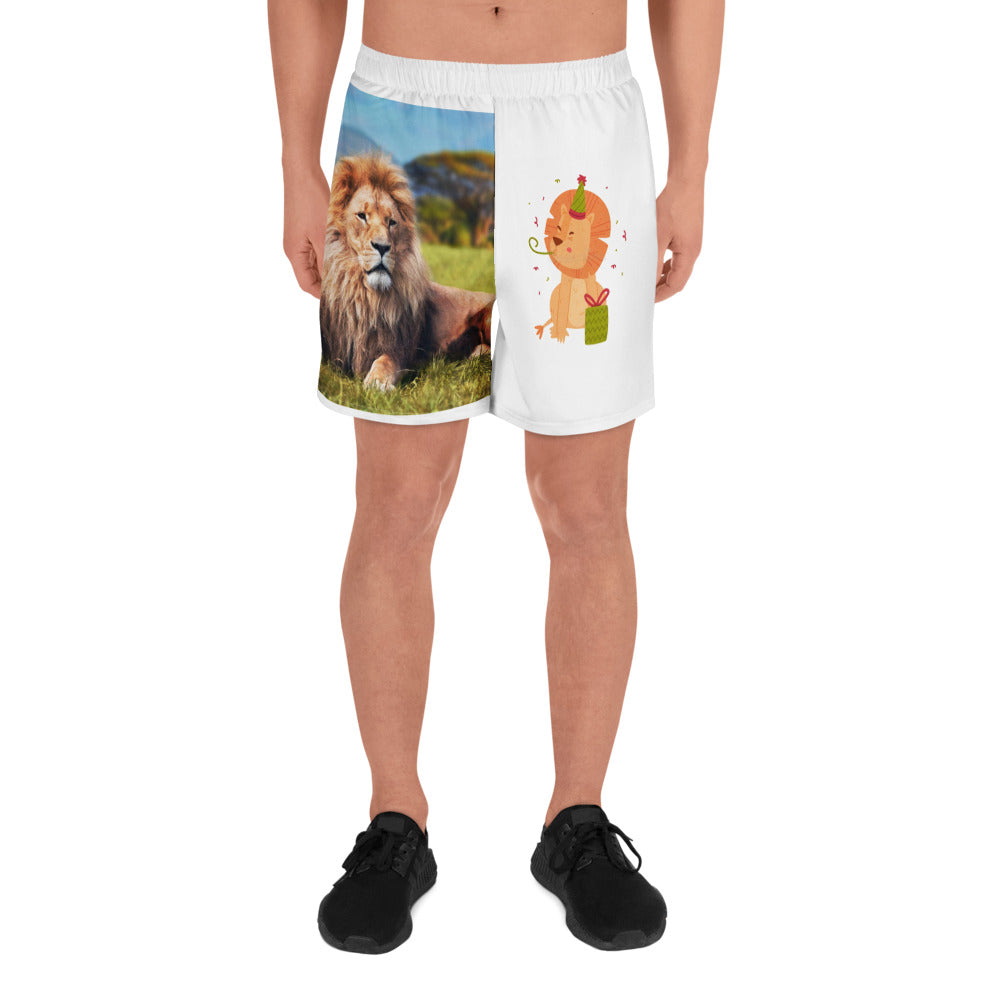 All-Over Print Unisex Athletic Long Shorts