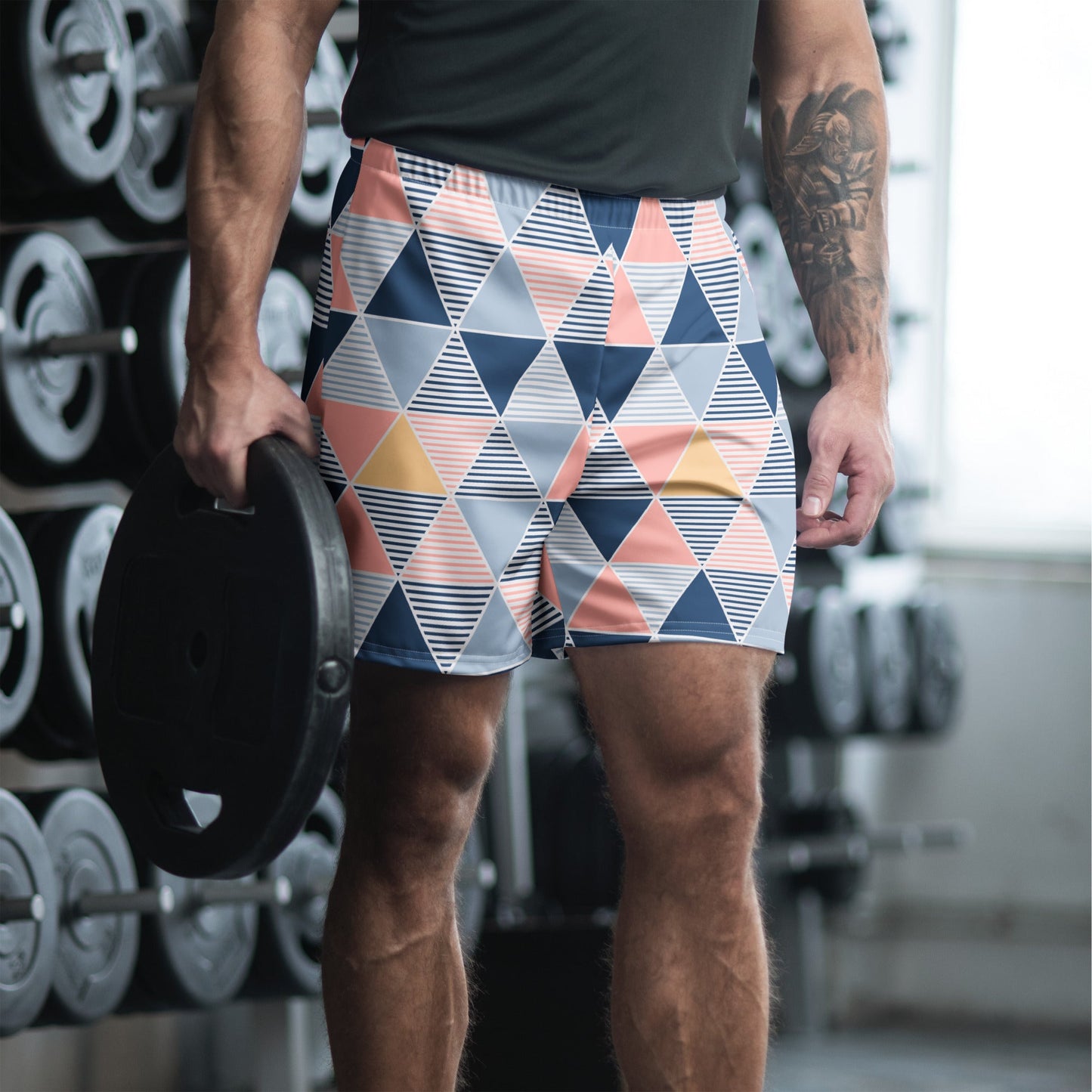 All-Over Print Unisex Athletic Long Shorts
