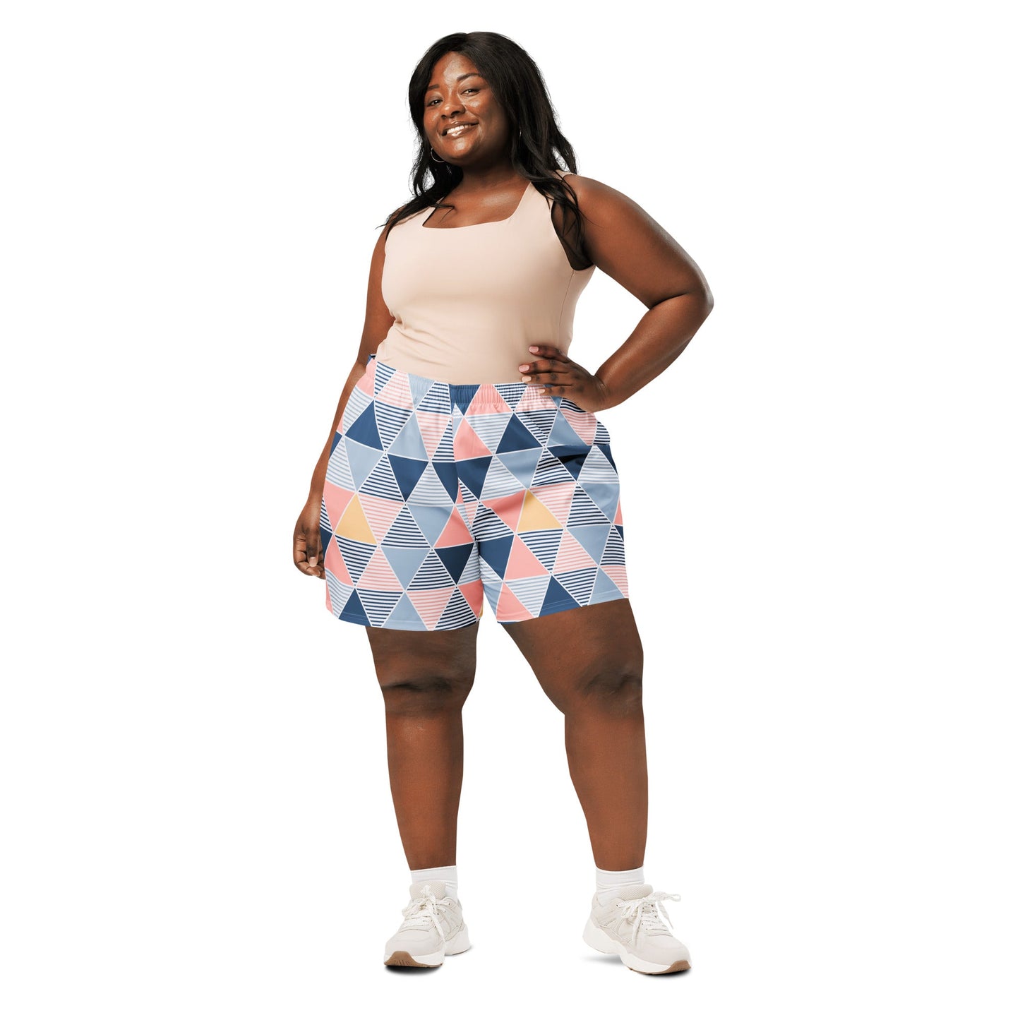 All-Over Print Unisex Athletic Long Shorts