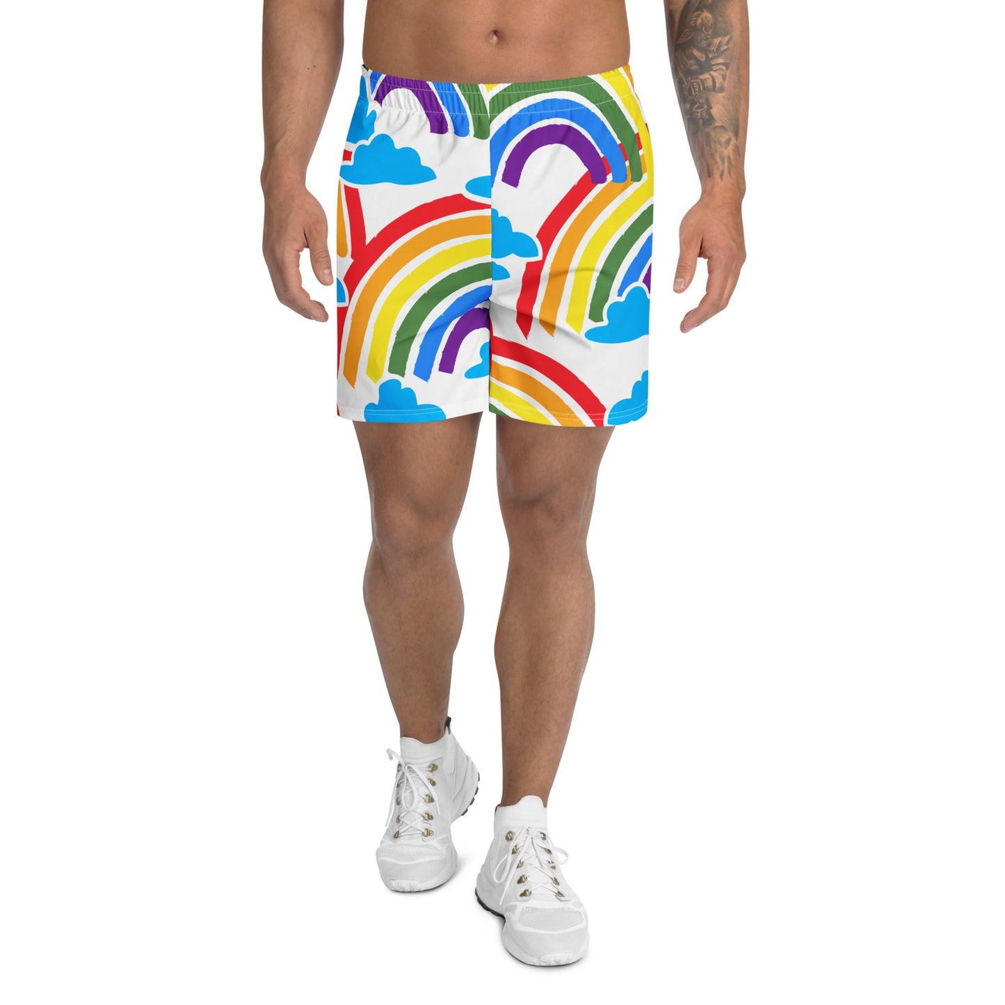 All-Over Print Unisex Athletic Long Shorts