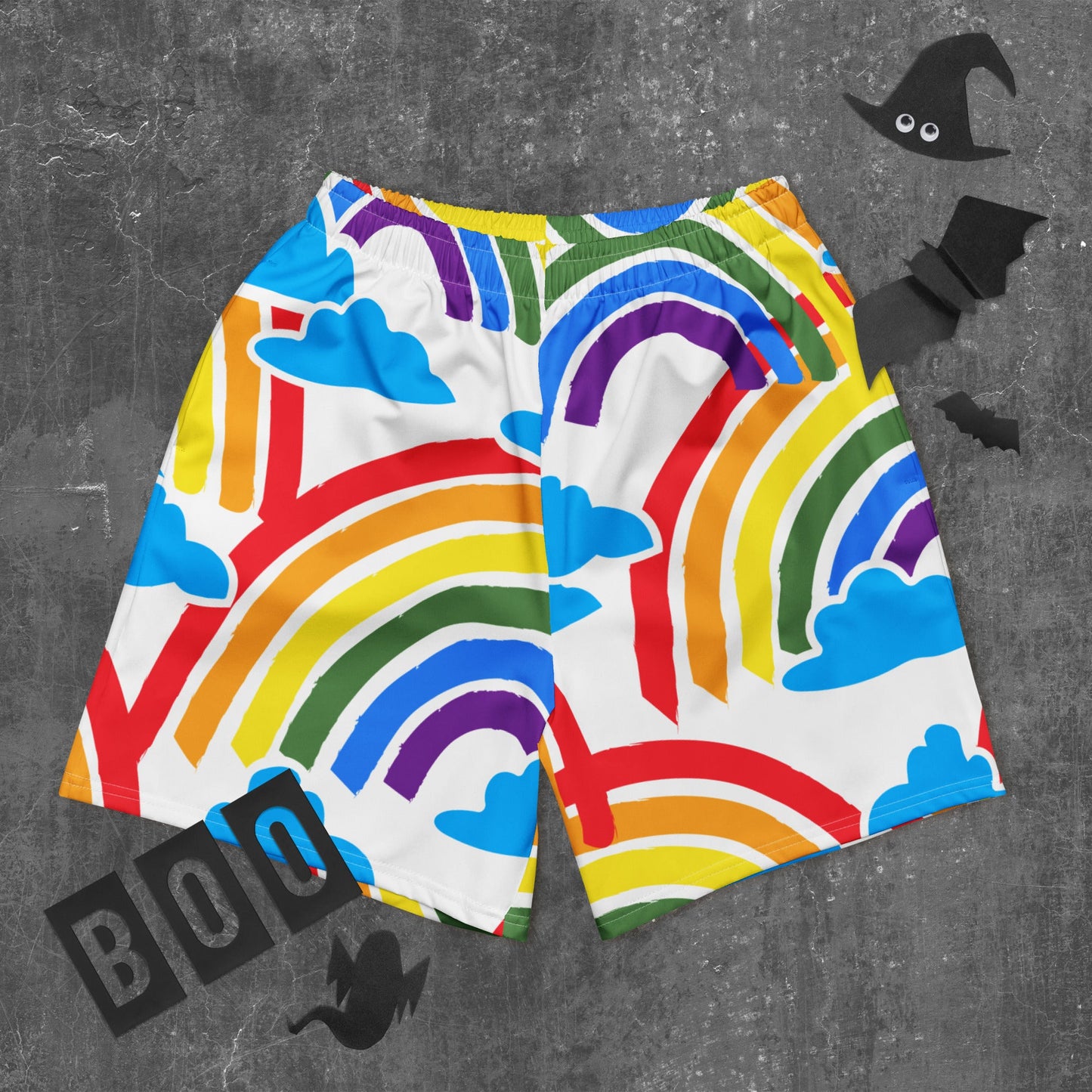 All-Over Print Unisex Athletic Long Shorts
