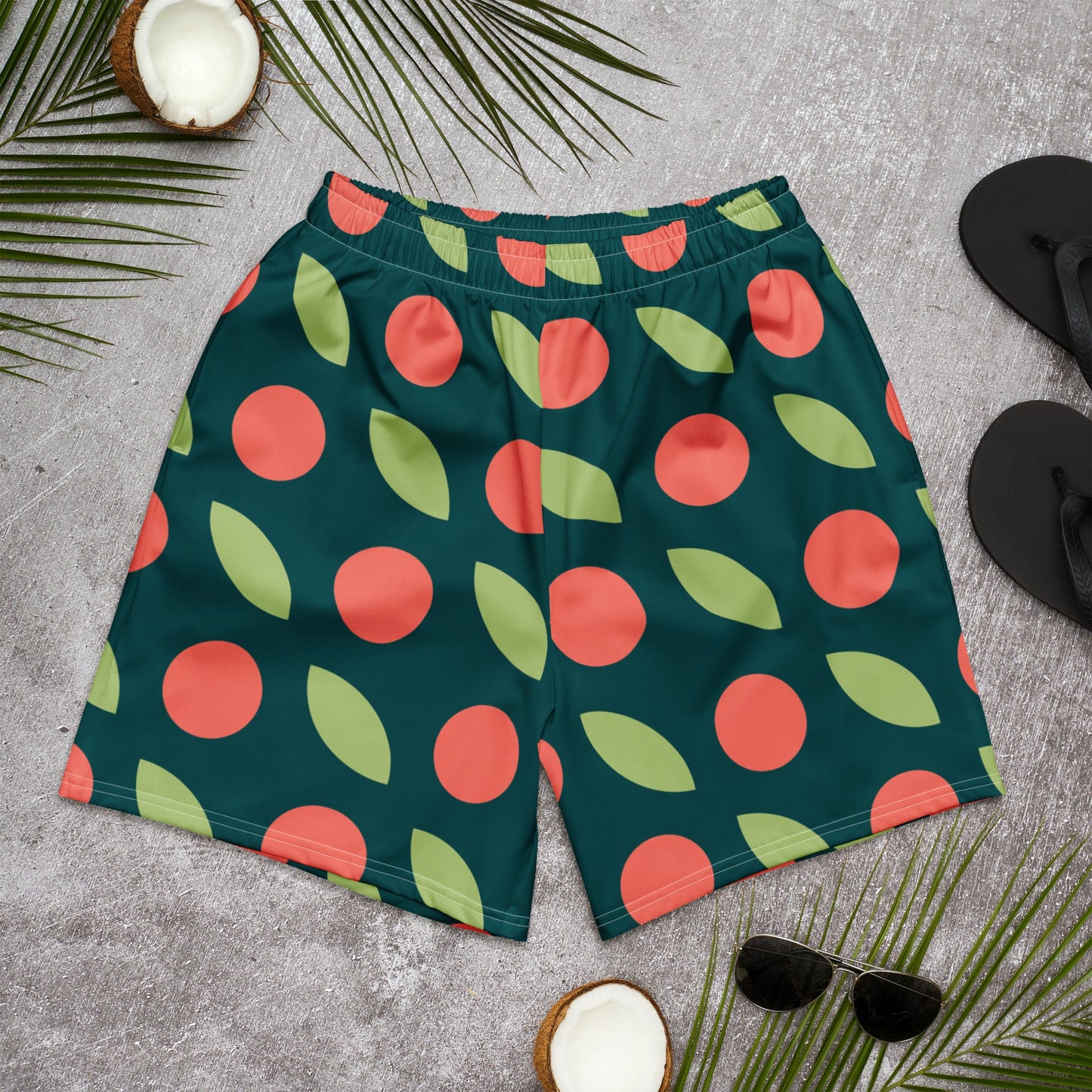 All-Over Print Unisex Athletic Long Shorts