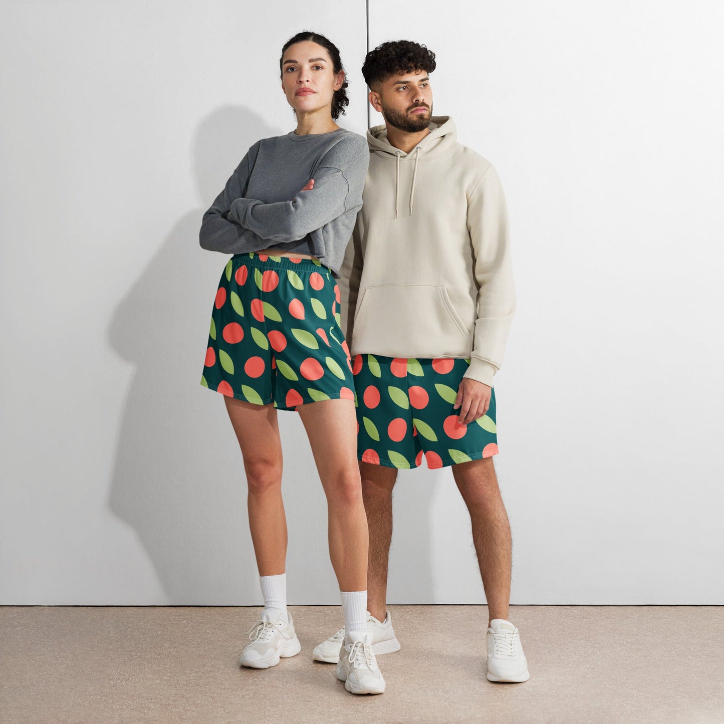All-Over Print Unisex Athletic Long Shorts