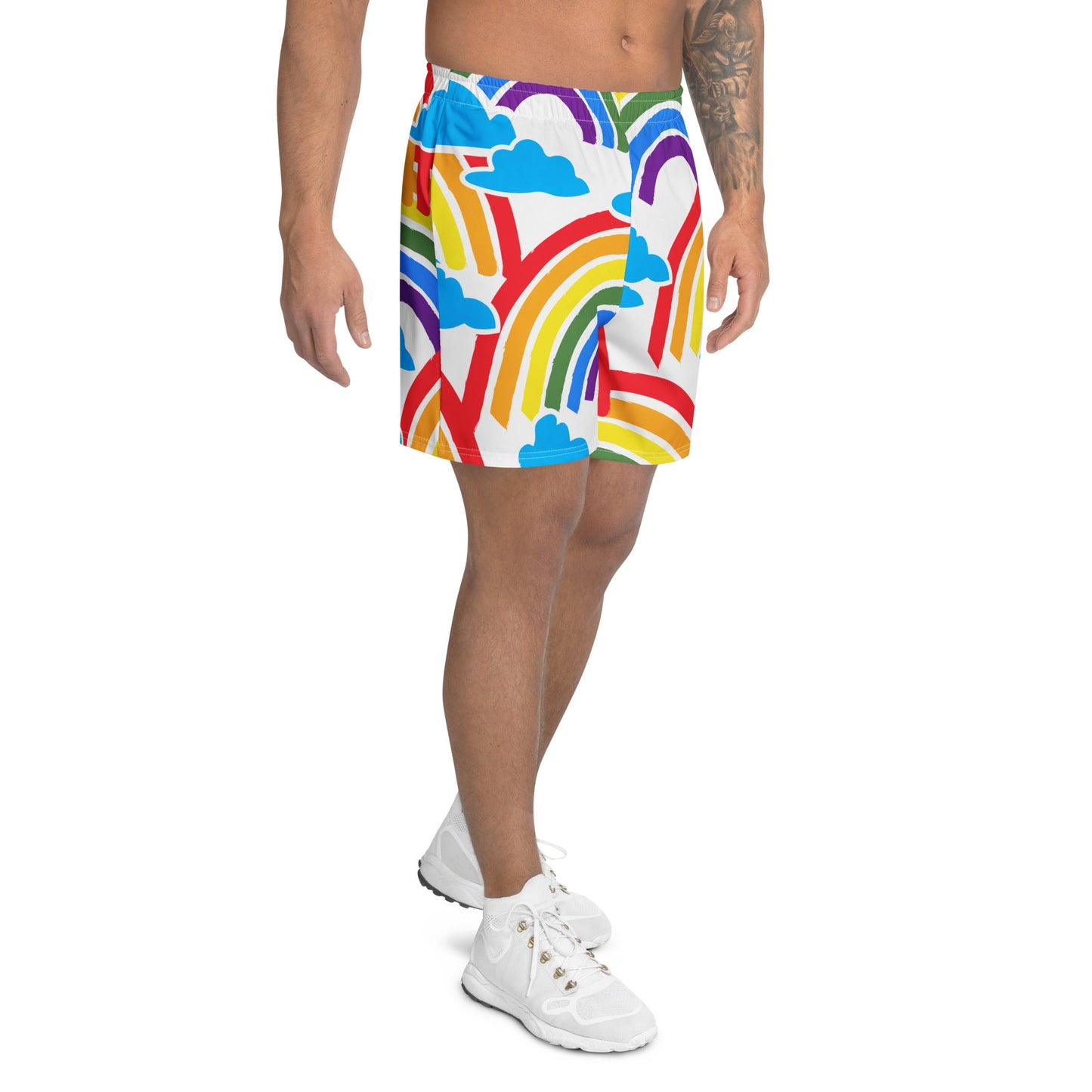 All-Over Print Unisex Athletic Long Shorts