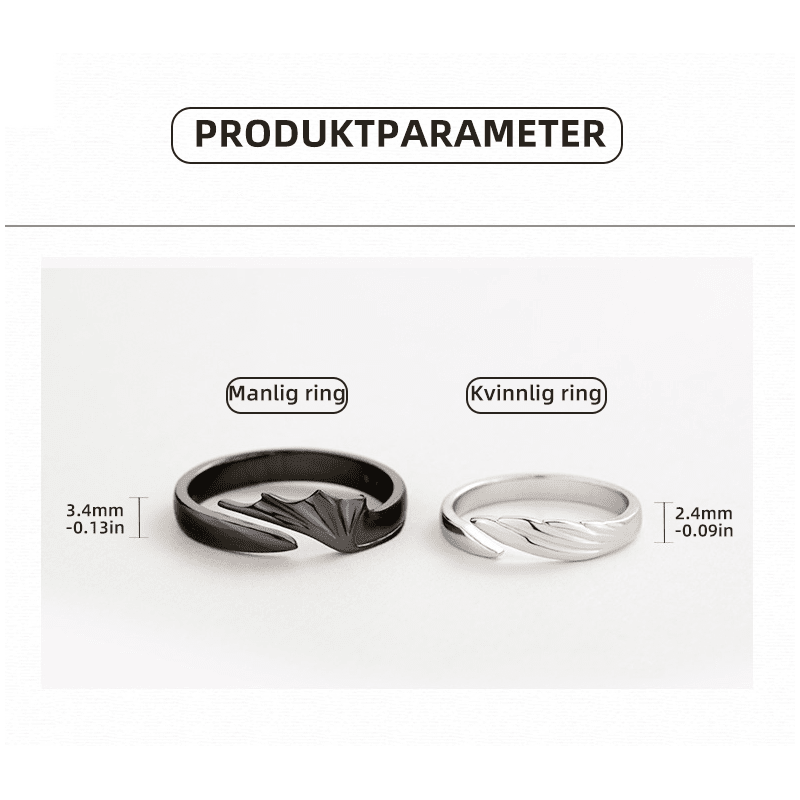 Angel And Demon Par-ringar