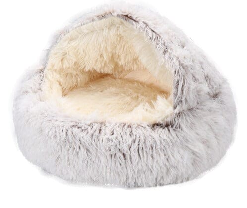 Anti-ångest säng för katt och hund