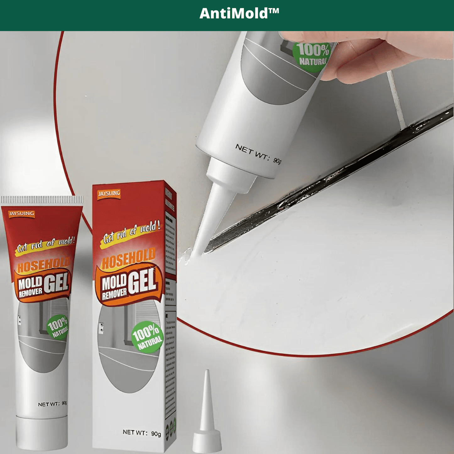 AntiMögel - Gel för avlägsnande av mögel