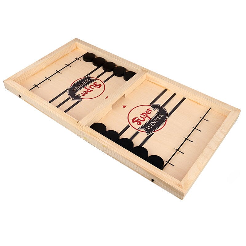 Fast Slingpuck Brädspel – Snabbt, Roligt och Perfekt för Familj och Vänner! 🏒🎲