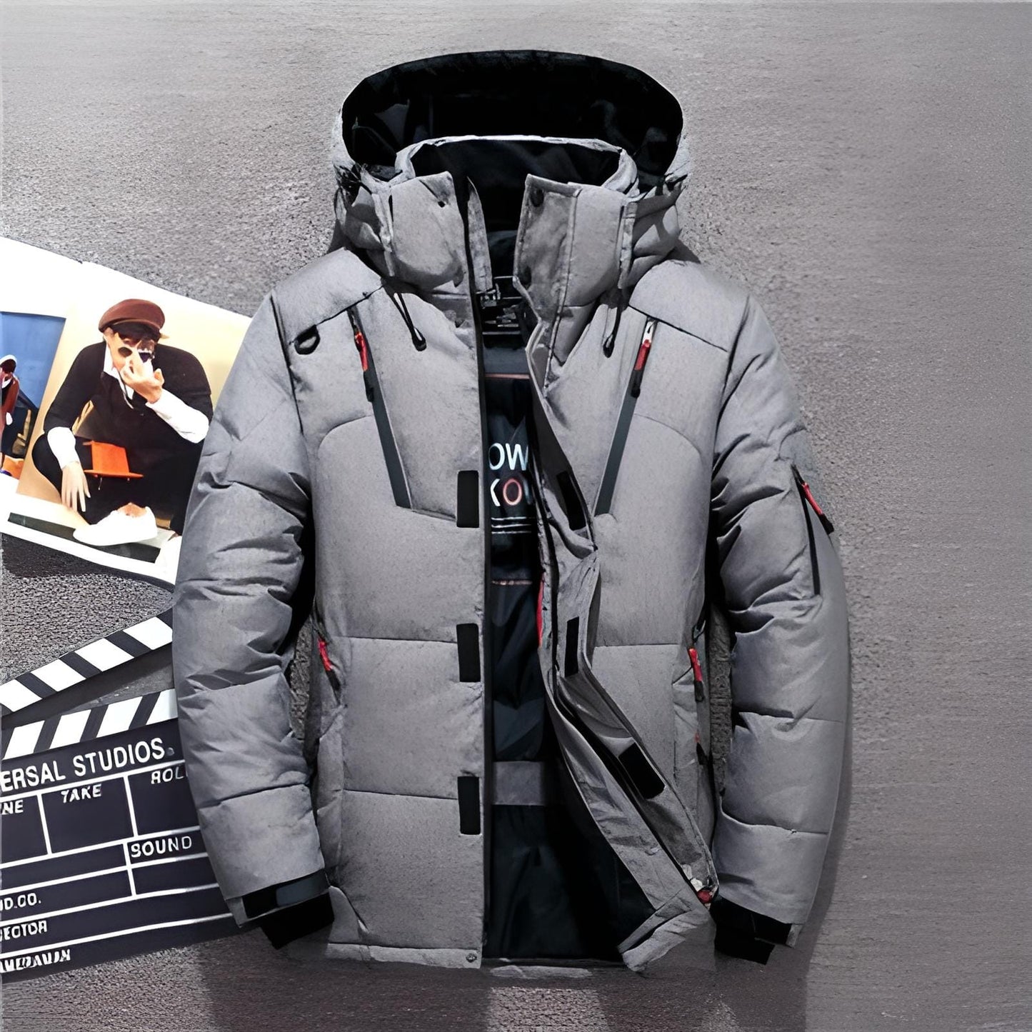 Brett® Cold Down Jacket – Vind- och Väderbeständig Dunjacka för Kalla Dagar