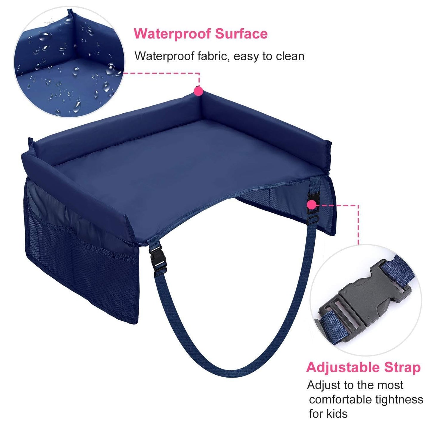 Bricka för Bilbarnstol – Håll Barnen Sysselsatta på Resan! 🚗✨