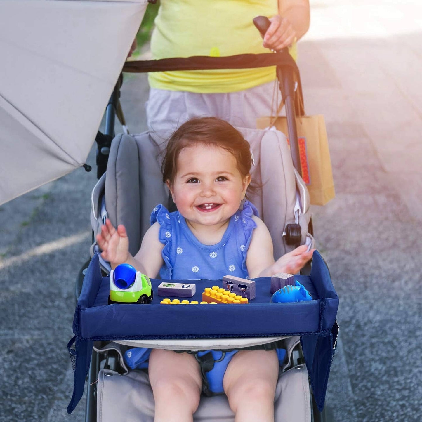 Bricka för Bilbarnstol – Håll Barnen Sysselsatta på Resan! 🚗✨