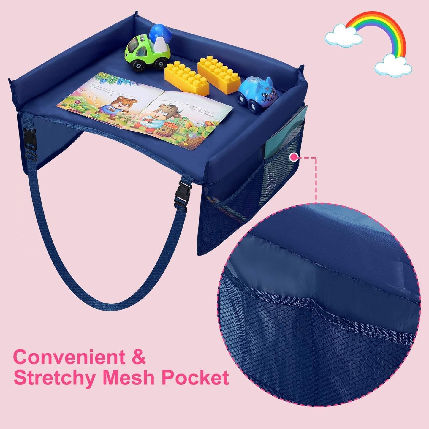 Bricka för Bilbarnstol – Håll Barnen Sysselsatta på Resan! 🚗✨