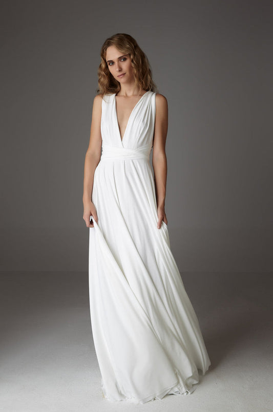 MAXI DRESS BRIDE (UNLINED)-0