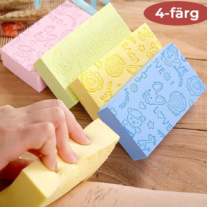 Exfolierande Badsvamp