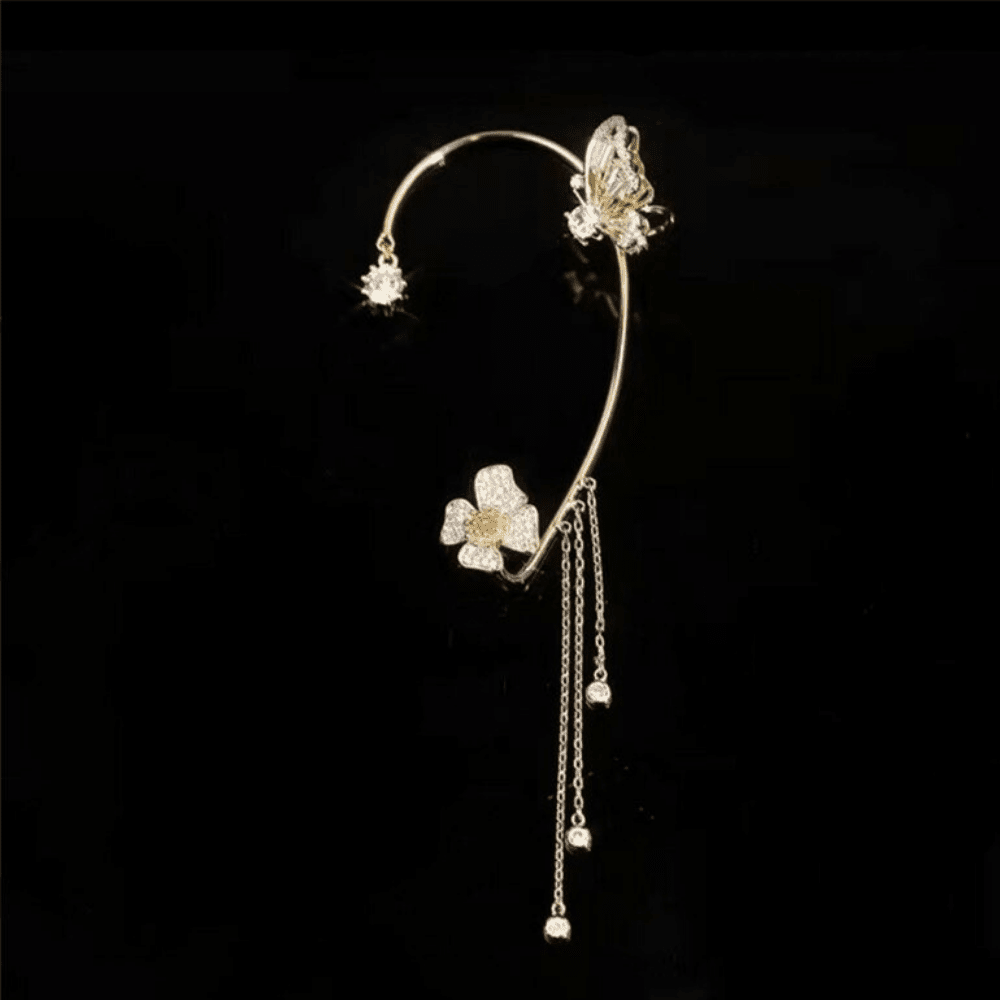 Fjärilsblomma örhängen