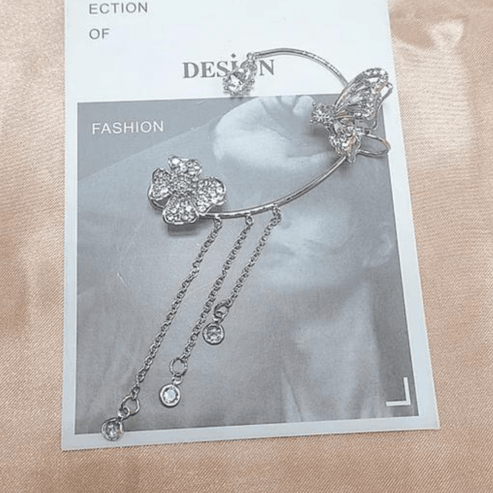 Fjärilsblomma örhängen