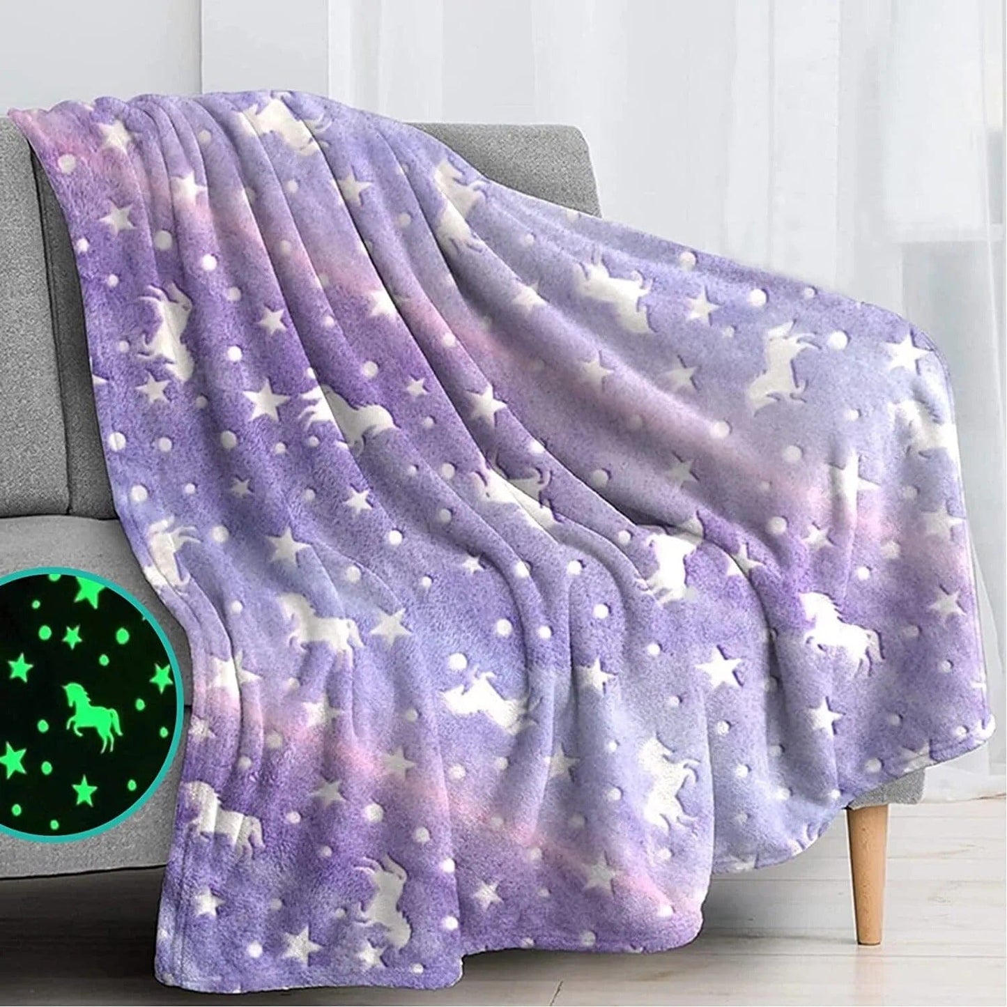 Galaxfilt – Mysig Filt med Stjärnhimmel & Rymdmotiv