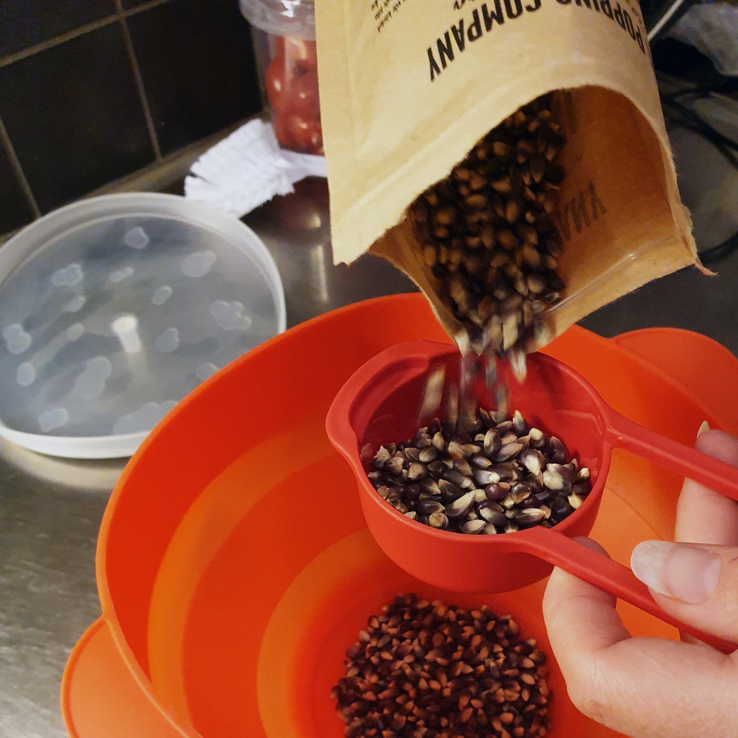 Popcorn Poppare Skål