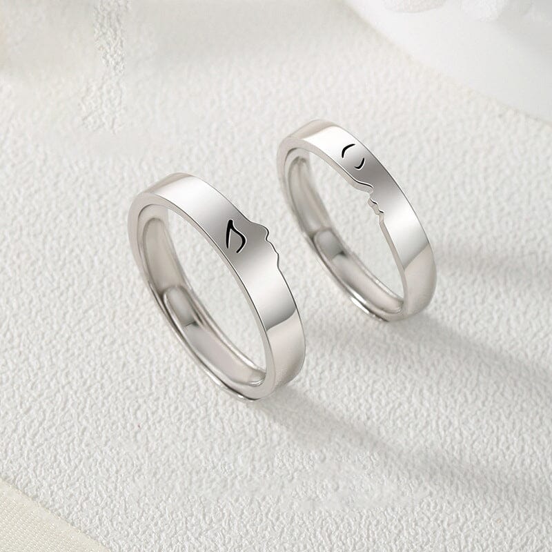 Infinity-ring Sterling Silver Parringar - Alla hjärtans dag Present