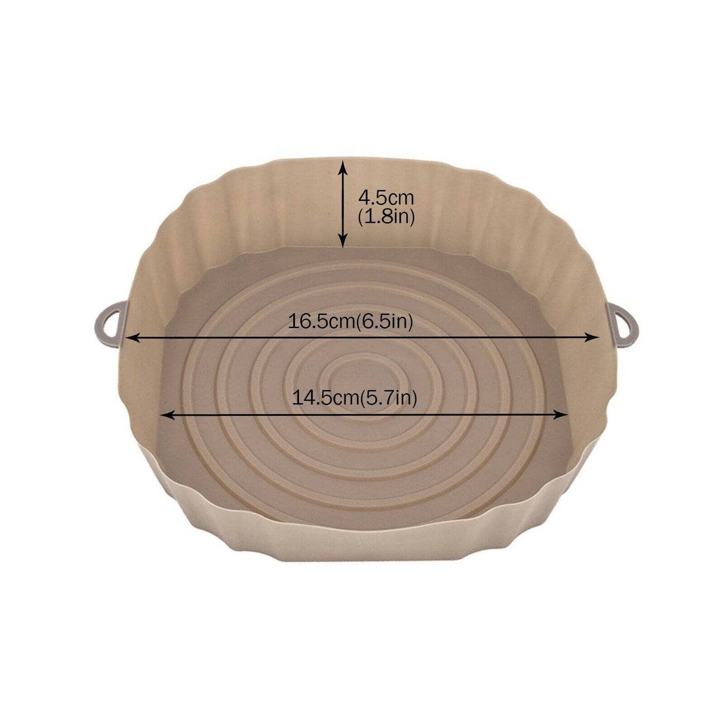 Kladdfri - Silikonform för Airfryer och Ugn