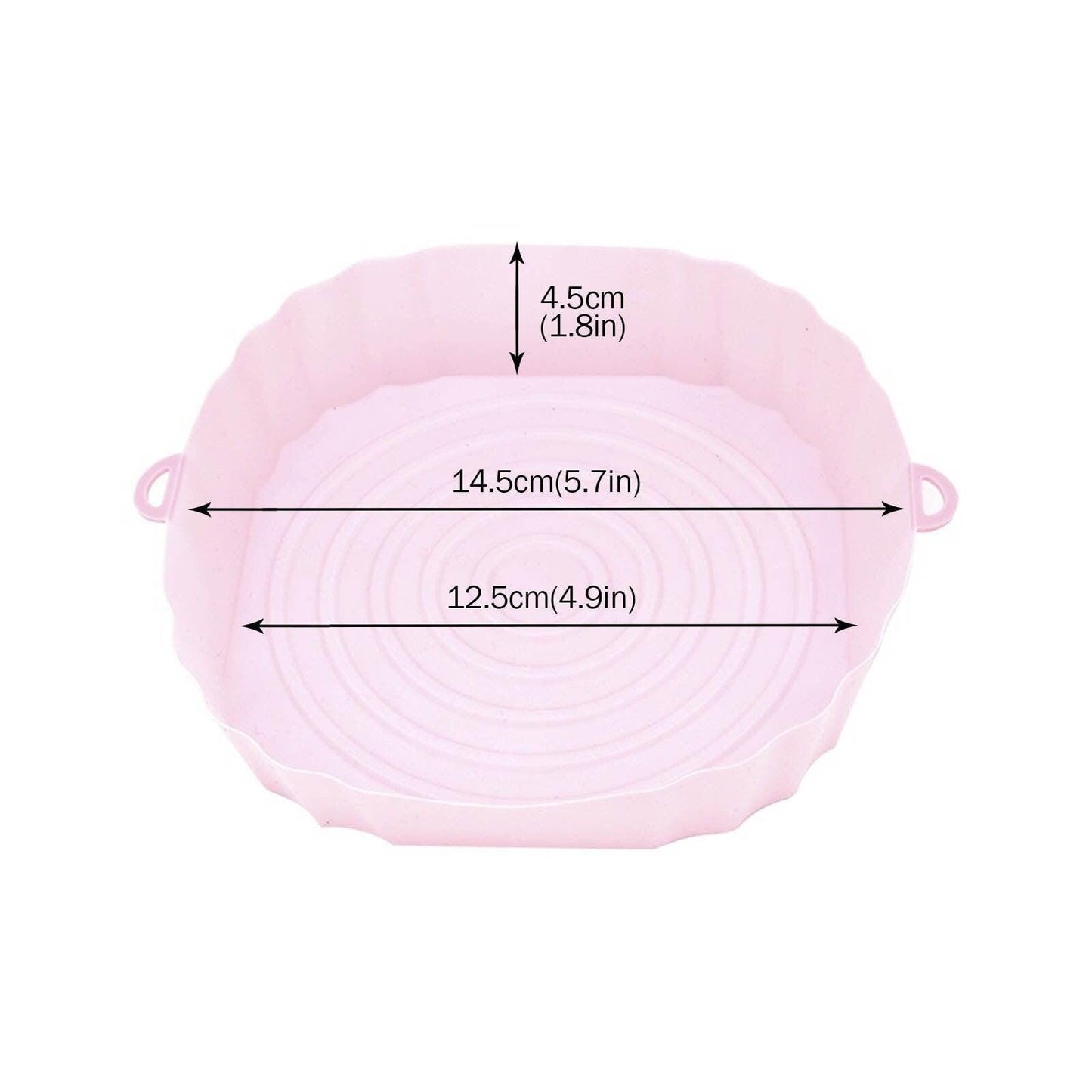 Kladdfri - Silikonform för Airfryer och Ugn