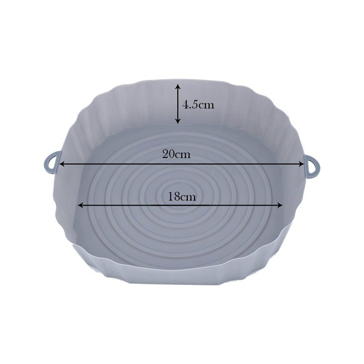 Kladdfri - Silikonform för Airfryer och Ugn